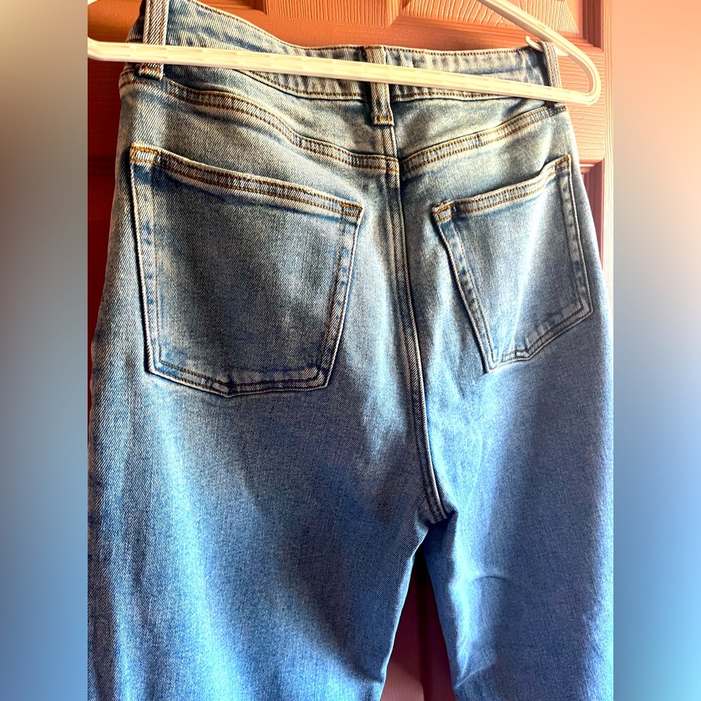 Classic Blue Jeans-Straight Leg